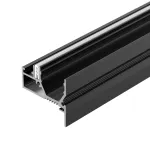 Профиль STRETCH-20-WALL-D-SIDE-2000 BLACK Arlight Алюминий 042947