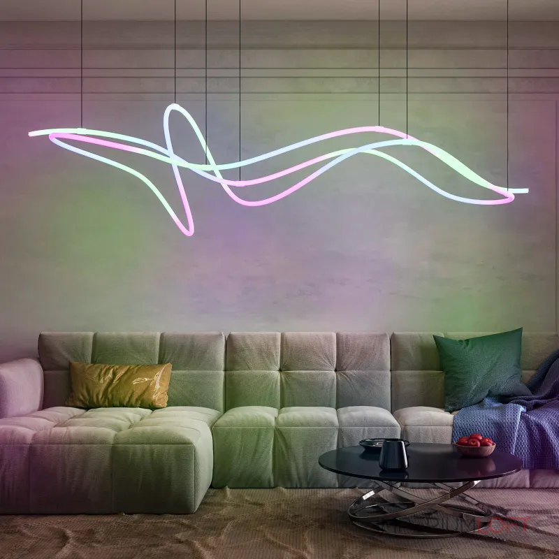 Arlight Светодиодная лента герметичная SPI-MOONLIGHT-TOP-G180-D40mm 12В RGB 360deg 21.6 В/м IP65 5м Вывод прямой 24 048828