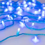 Arlight Светодиодная гирлянда ARD-STRING-CLASSIC-10000-BLUE-100LED-MILK-FLASH Blue 230В 7Вт Ardecoled IP65 031199