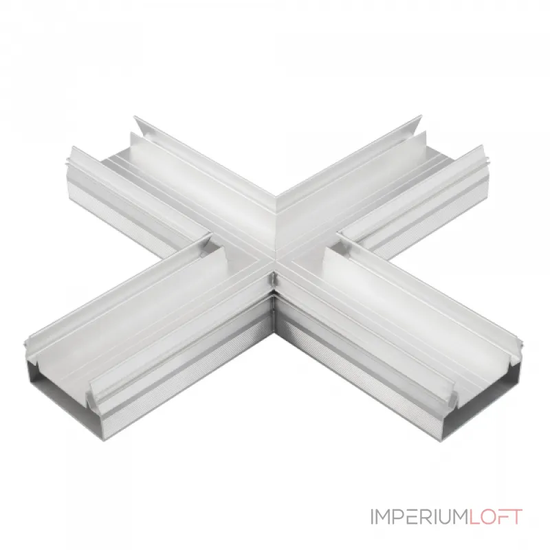 Угол STRETCH-S-50-CEIL-CENTER-X90 крестовой GAMMA50 Arlight Металл 046879 Угол STRETCH-S-50-CEIL-CENTER-X90 крестовой GAMMA50 Arlight Металл 046879