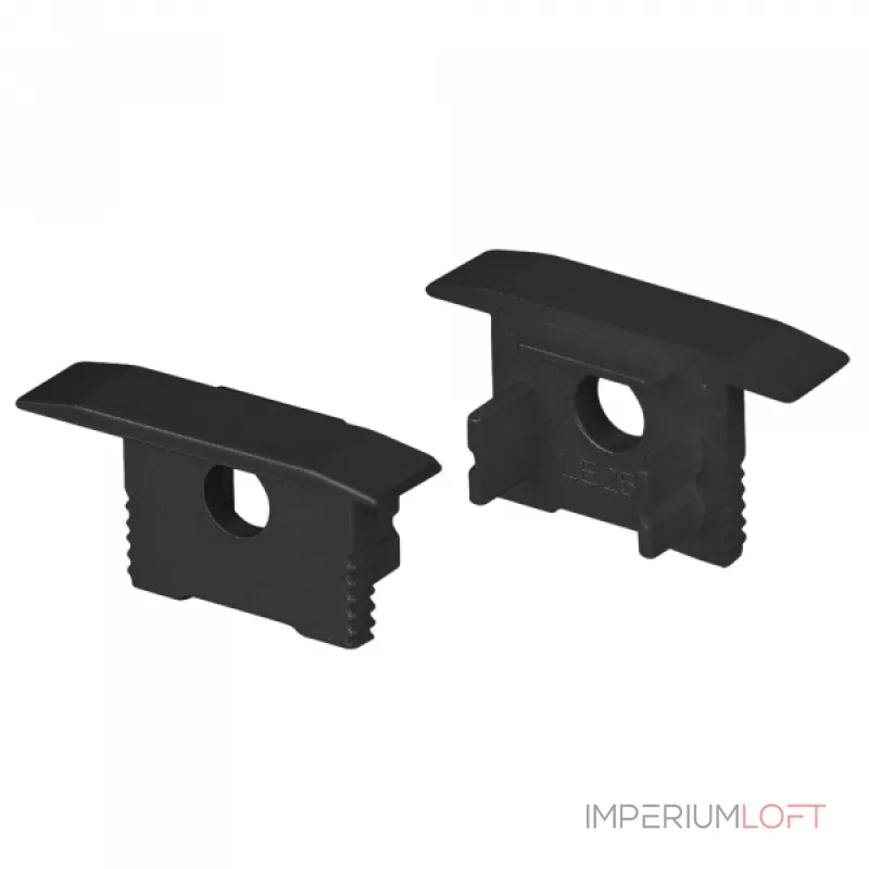 Arlight Заглушка SL-SLIM-H13M-F25 BLACK с отверстием 037515