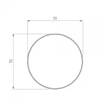 Экран Arlight SL-ROUND-D70-360deg-2000 OPAL 037771