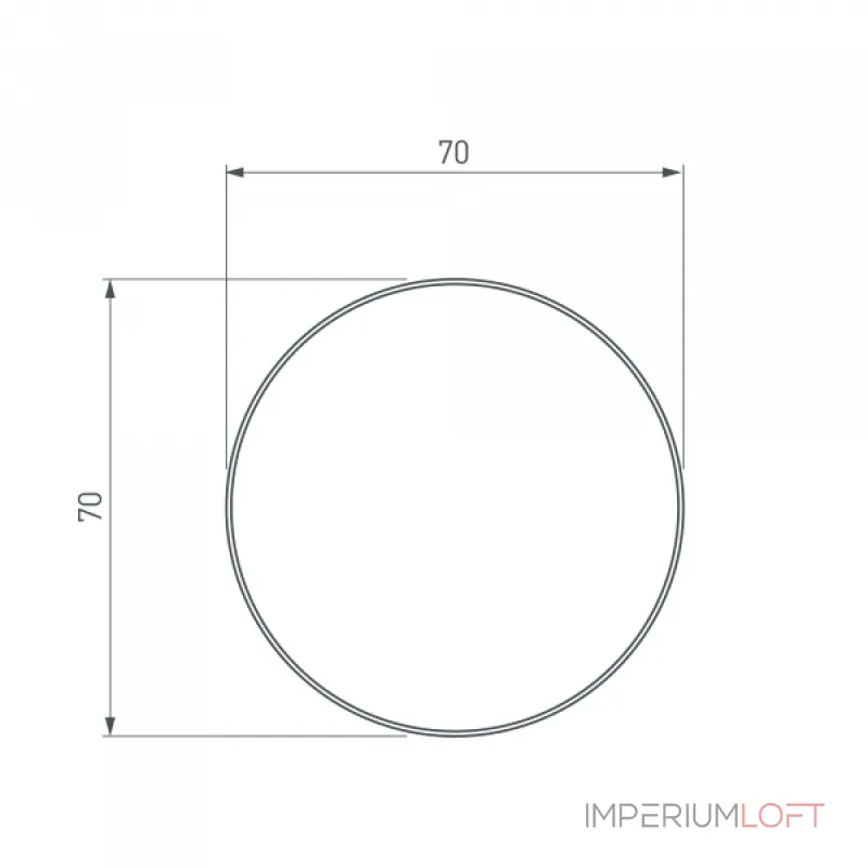 Экран Arlight SL-ROUND-D70-360deg-2000 OPAL 037771 Экран Arlight SL-ROUND-D70-360deg-2000 OPAL 037771