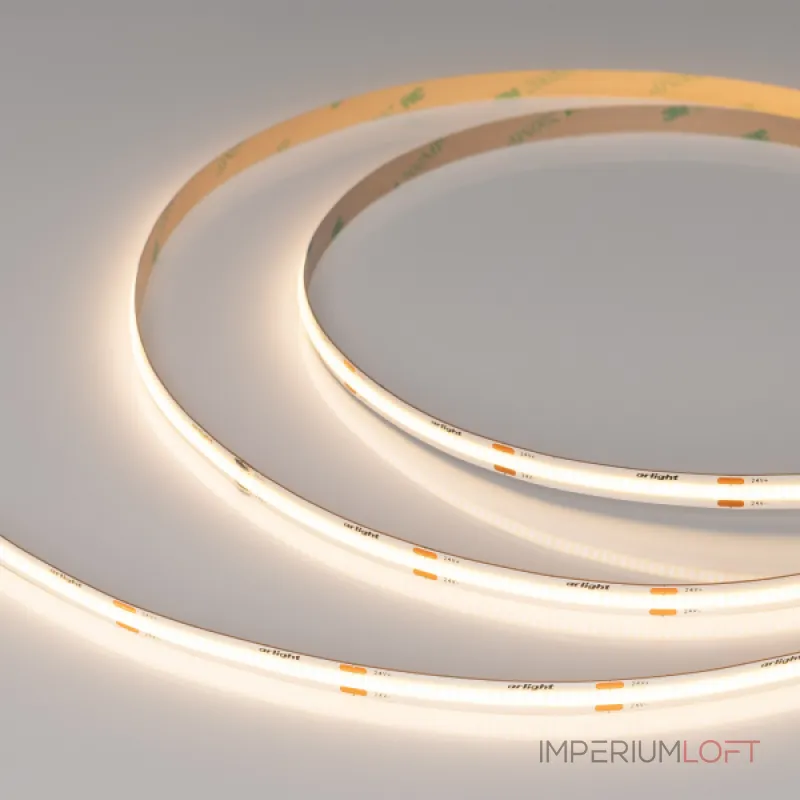 Лента COB-X480-8mm 24В Warm3500 8 В/м IP20 CSP 5м Arlight 044575 Лента COB-X480-8mm 24В Warm3500 8 В/м IP20 CSP 5м Arlight 044575
