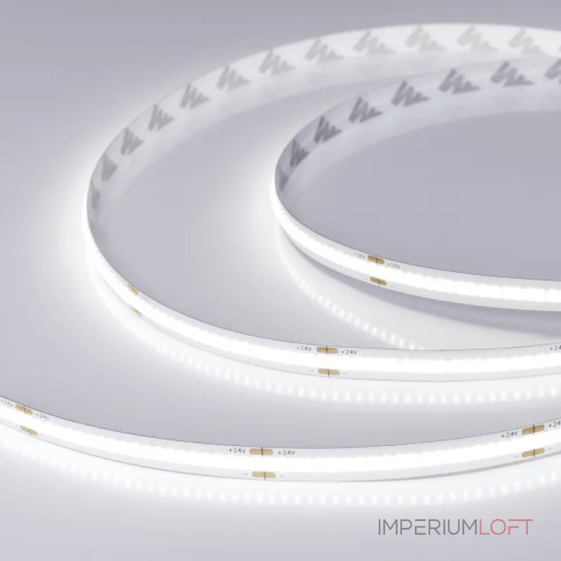 Arlight Светодиодная лента COB-X378-8mm 24В White6000 11 В/м IP20 5м 031885(3)