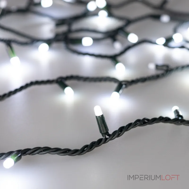Arlight Светодиодная гирлянда ARD-STRING-PRO-1000-GREEN-100LED-MILK-PULSE White 230В 7Вт Ardecoled IP65 031664