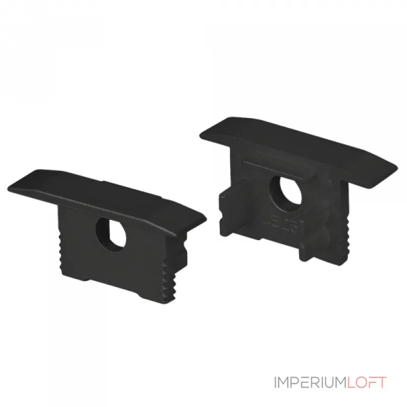 Arlight Заглушка SL-SLIM-H13M-F25 BLACK с отверстием 037515