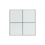 Arlight INTELLIGENT ARLIGHT Кнопочная панель KNX-304-23-IN White BUS Frame IARL IP20 038401