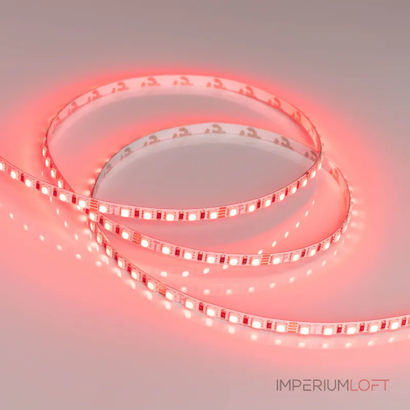 Arlight Лента RT-G120-5mm 24В RGB 7.5 В/м IP20 3838 5м узкая 036216