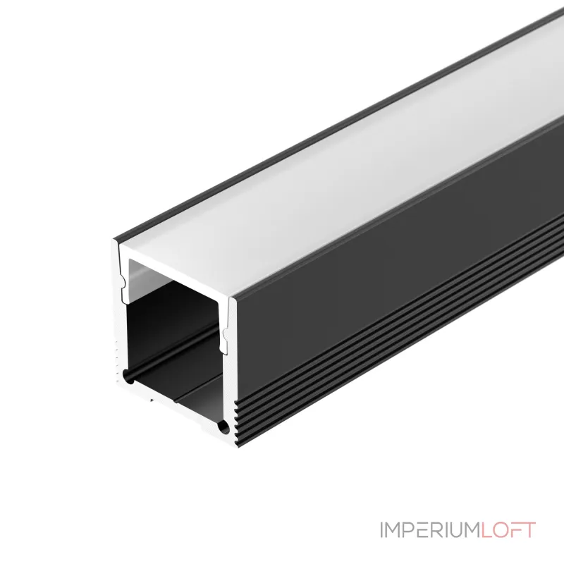 Arlight Профиль SL-SLIM20-H20-2000 BLACK Алюминий 047632 Arlight Профиль SL-SLIM20-H20-2000 BLACK Алюминий 047632