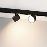 Arlight Светильник MAG-ORIENT-RONDO-R90-9Вт Day4000-MIX BK 110 deg 48В TUYA Zigbee IP20 047147