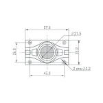 Arlight Модуль герметичный ARL-ORION-S30-12В White 15x55 deg 3535 1 LED Закрытый 026538