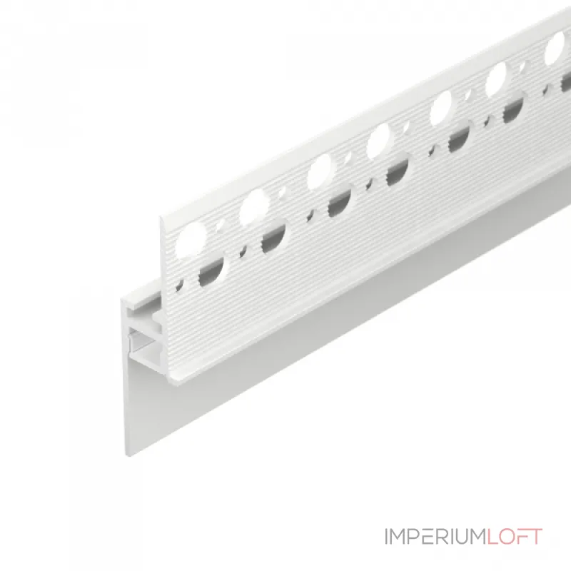 Профиль PLINTUS-FANTOM-H20-2000 WHITE Arlight Алюминий 043660