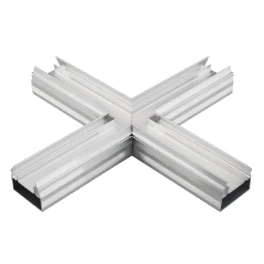 Угол STRETCH-S-35-CEIL-CENTER-X90 крестовой GAMMA35 Arlight Металл 046877 Угол STRETCH-S-35-CEIL-CENTER-X90 крестовой GAMMA35 Arlight Металл 046877