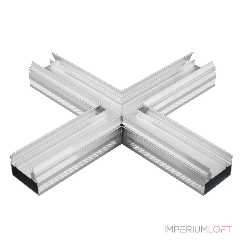 Угол STRETCH-S-35-CEIL-CENTER-X90 крестовой GAMMA35 Arlight Металл 046877 Угол STRETCH-S-35-CEIL-CENTER-X90 крестовой GAMMA35 Arlight Металл 046877