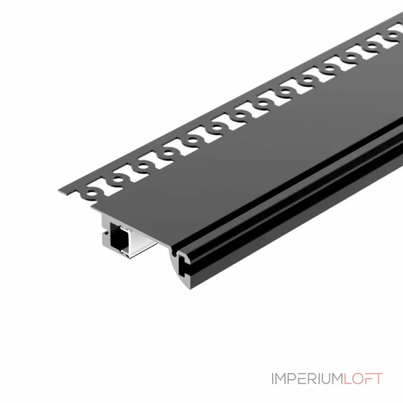 Arlight Профиль PLINTUS-FANTOM-L-2000 BLACK Алюминий 041213