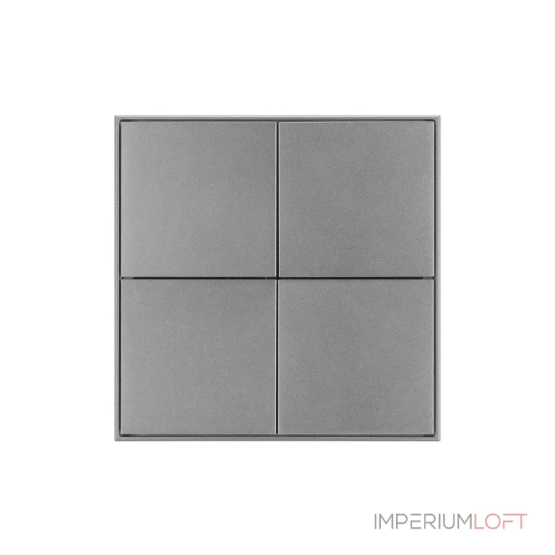 Arlight INTELLIGENT ARLIGHT Кнопочная панель KNX-304-23-IN Grey BUS Frame IARL IP20 038402 Arlight INTELLIGENT ARLIGHT Кнопочная панель KNX-304-23-IN Grey BUS Frame IARL IP20 038402