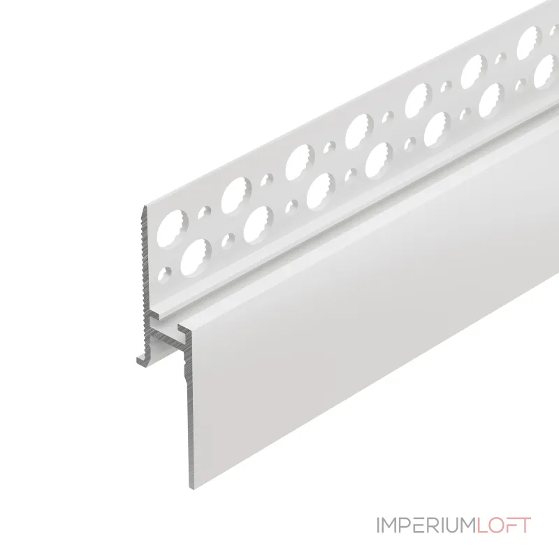 Профиль PLINTUS-FANTOM-H20-2000 WHITE Arlight Алюминий 043660