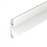 Профиль PLINTUS-H58-F-2000 WHITE Arlight Алюминий 045297
