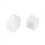 Arlight Заглушка MOONLIGHT-CAP-12x17mm-BOTTOM-S-SET Силикон 041023