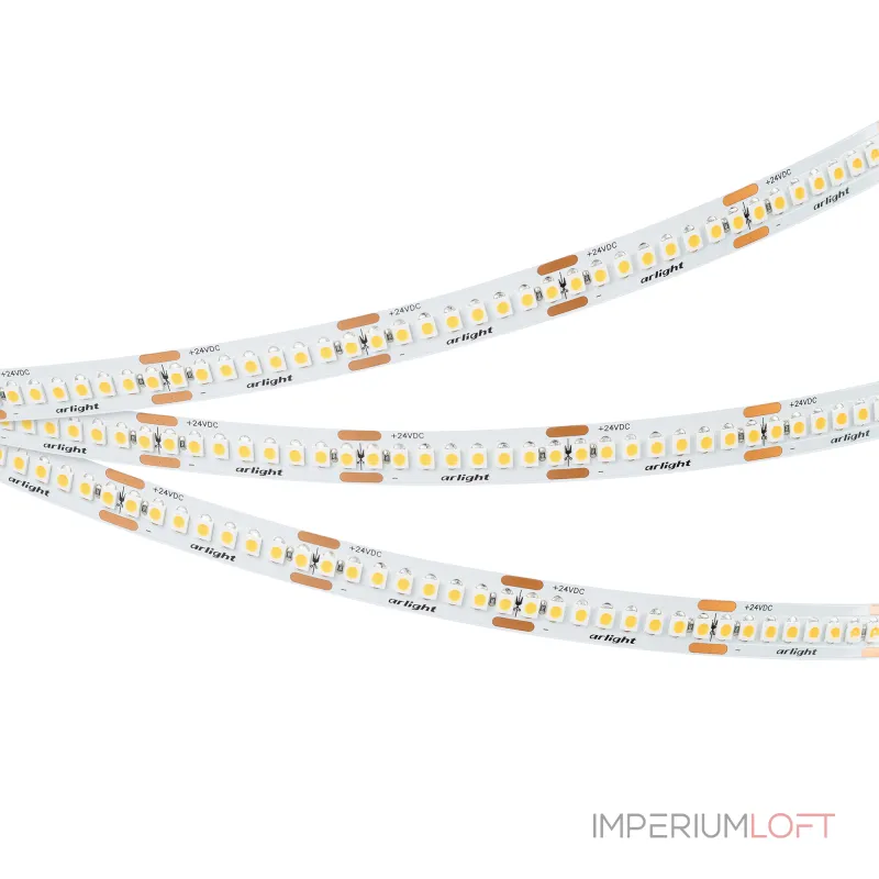 Arlight Лента UL-A240-10mm 24В Warm3000 19 В/м IP20 5м 7 лет 048128