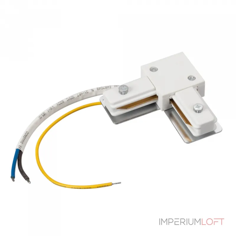 Arlight Коннектор угловой с питанием LGD-2TR-CON-L-POWER-WH C IP20 040228 Arlight Коннектор угловой с питанием LGD-2TR-CON-L-POWER-WH C IP20 040228