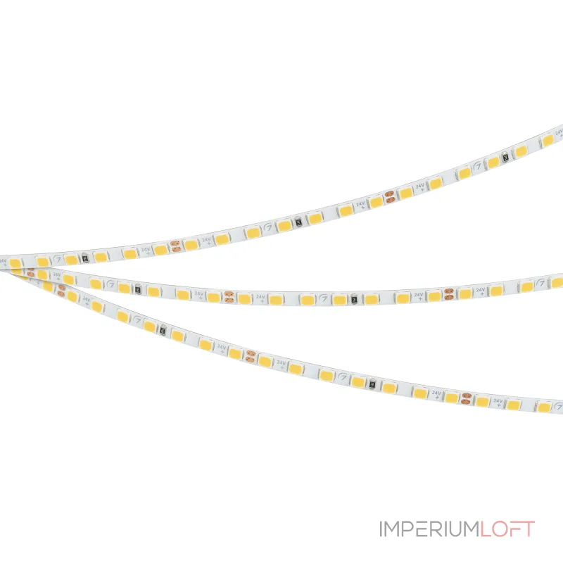Лента UL-A140-3.5mm 24В Warm3500 6 В/м IP20 2835 5м Arlight узкая 045970