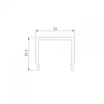 Arlight Экран G-K матовый для PLS-GIP 013884