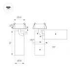 Светильник SP-NUANCE-BUILT-FLAP-R35-7Вт Warm3000 WH 36 deg 230В Arlight IP40 049903