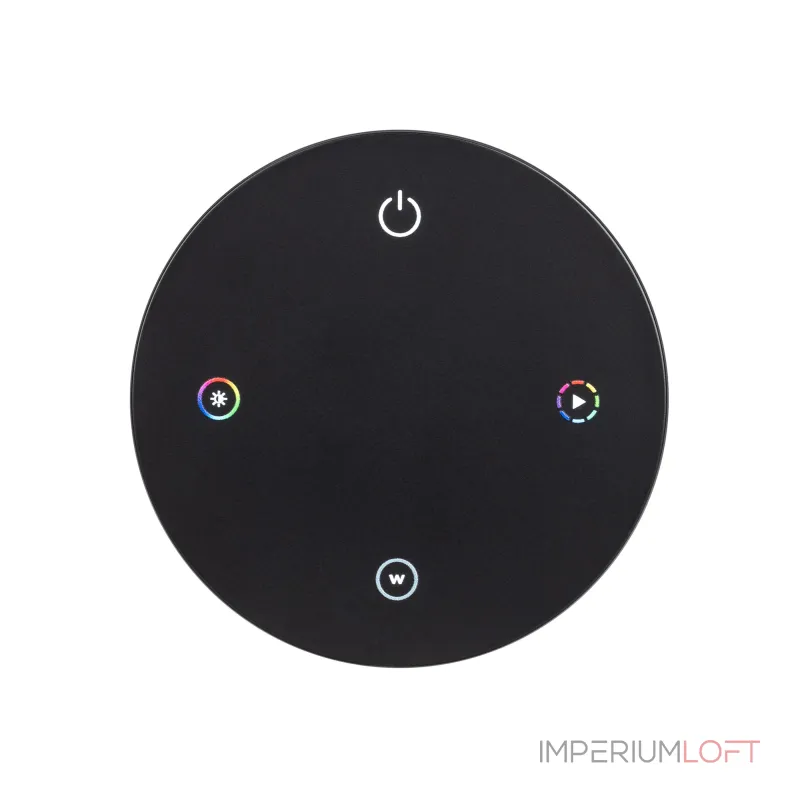 Arlight INTELLIGENT Пульт SMART-801-22-1G-RGBW Black 3В Magnet 2.4G IP20 046479 Arlight INTELLIGENT Пульт SMART-801-22-1G-RGBW Black 3В Magnet 2.4G IP20 046479