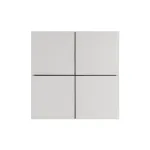 Arlight INTELLIGENT ARLIGHT Кнопочная панель KNX-304-23-IN Silver BUS Frameless IARL IP20 039662