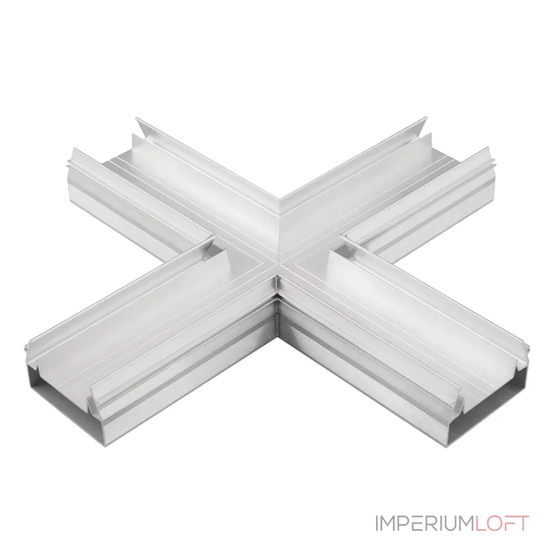 Угол STRETCH-S-50-CEIL-CENTER-X90 крестовой GAMMA50 Arlight Металл 046879 Угол STRETCH-S-50-CEIL-CENTER-X90 крестовой GAMMA50 Arlight Металл 046879