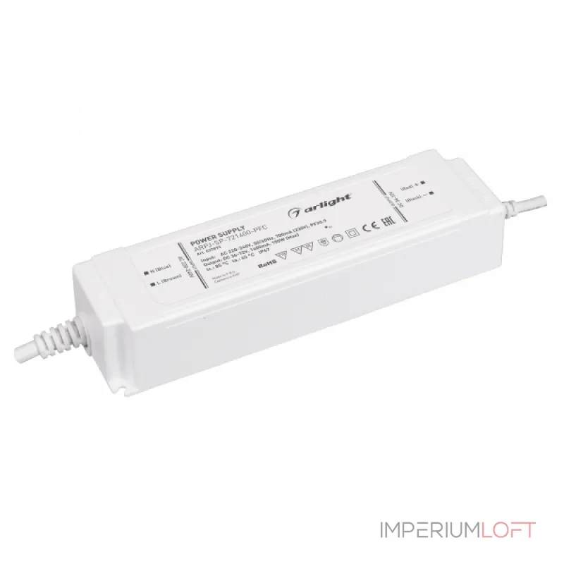Arlight Блок питания ARPJ-SP-721400-PFC 100Вт 36-72В 1.4A IP67 037893