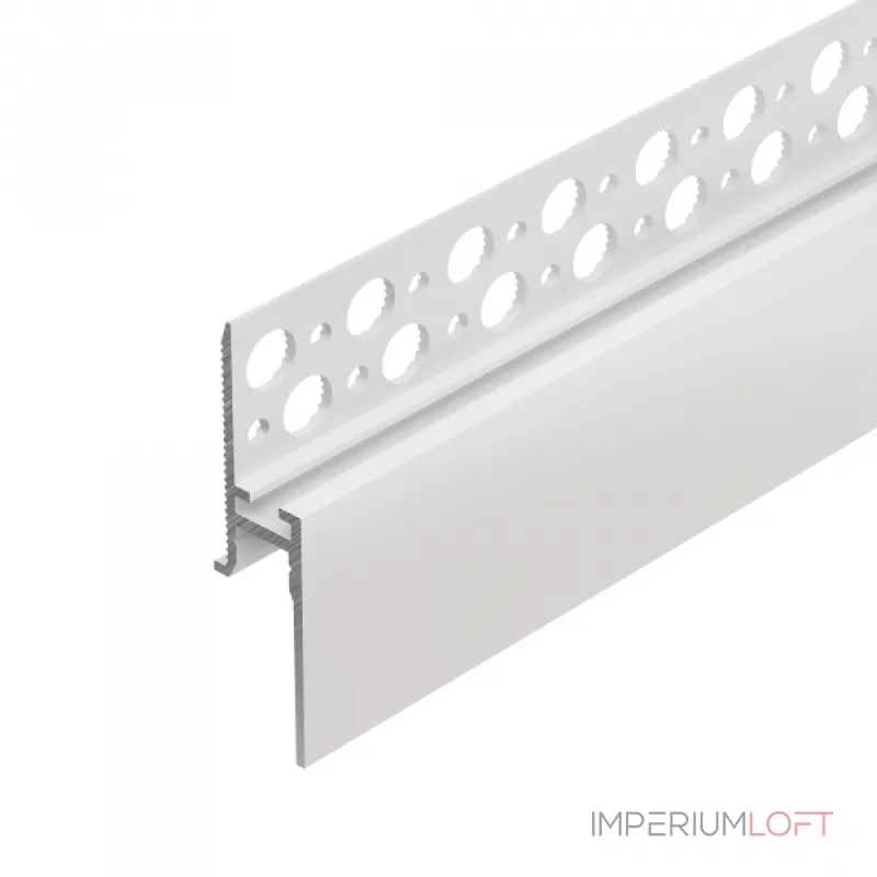Профиль PLINTUS-FANTOM-H20-2000 WHITE Arlight Алюминий 043660