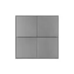 Arlight INTELLIGENT ARLIGHT Кнопочная панель KNX-304-23-IN Grey BUS Frame IARL IP20 038402