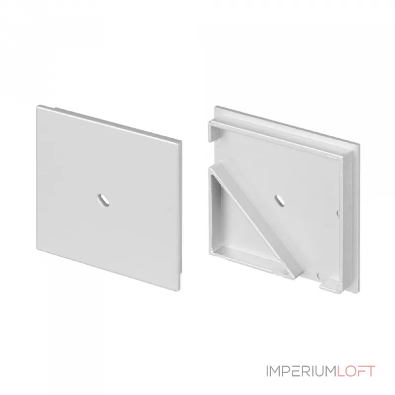 Заглушка KANT-H55 SQUARE с отверстием Arlight 044617 Заглушка KANT-H55 SQUARE с отверстием Arlight 044617
