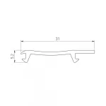 Arlight Экран STRETCH-S-30-WALL-SIDE-10м STEP 040820