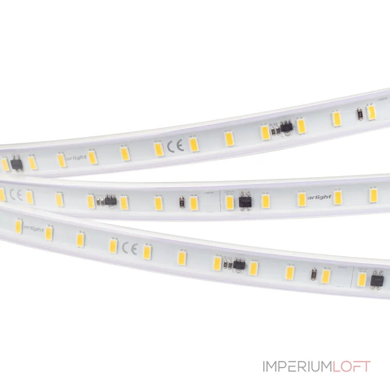 Arlight Лента герметичная ARL-PV-С72-15.5mm 230В White6000 14 В/м IP65 5630 50м 14.4 Вт/м IP65 027051(2)