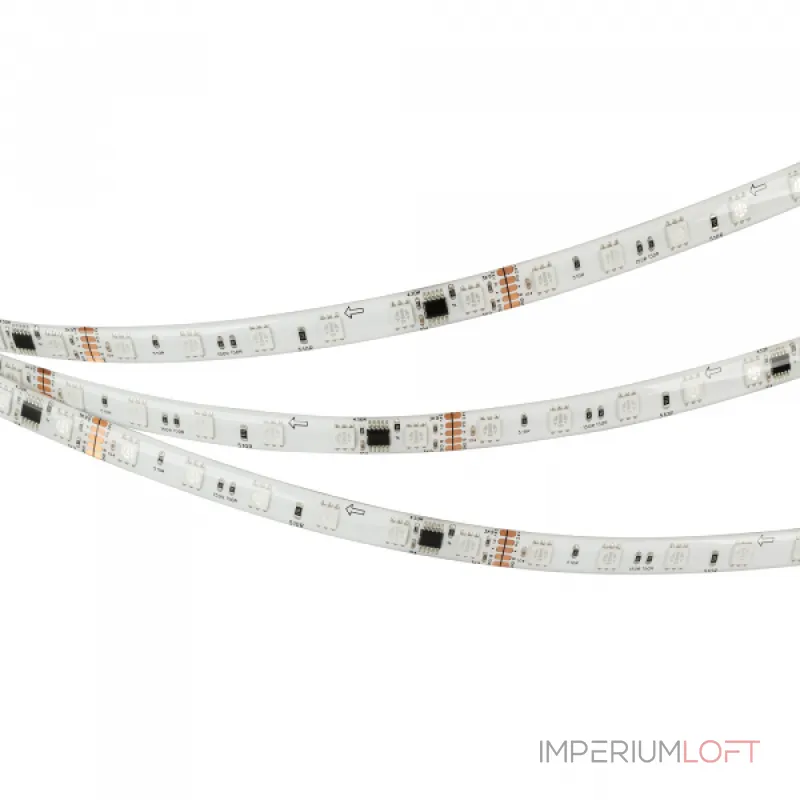 Arlight Лента герметичная DMX-SE-B60-10mm 24В RGB-PX6 14 В/м IP65 5060 5м 039607