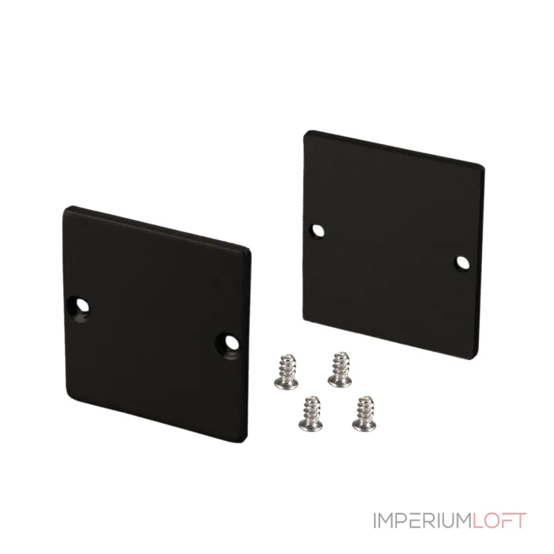Arlight Заглушка SL-LINE-3638-LW BLACK глухая Металл 038716