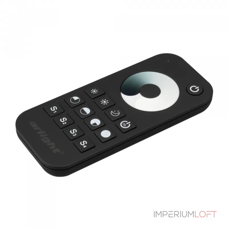 Arlight Пульт SMART-R24-DIM Black 1 зона 2.4G IP20 031934 Arlight Пульт SMART-R24-DIM Black 1 зона 2.4G IP20 031934