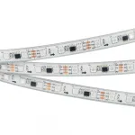Arlight Лента герметичная SPI-PFS-B60-12mm 12В RGB-PX3 14.4В/м IP67 5060 5м Закрытый IP67 026155(3)