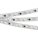 Arlight Лента герметичная SPI-PFS-B60-12mm 12В RGB-PX3 14.4В/м IP67 5060 5м Закрытый IP67 026155(3)