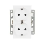 Механизм электрической розетки SCT-MEUD-PL-WH 250В 16A Arlight 043764
