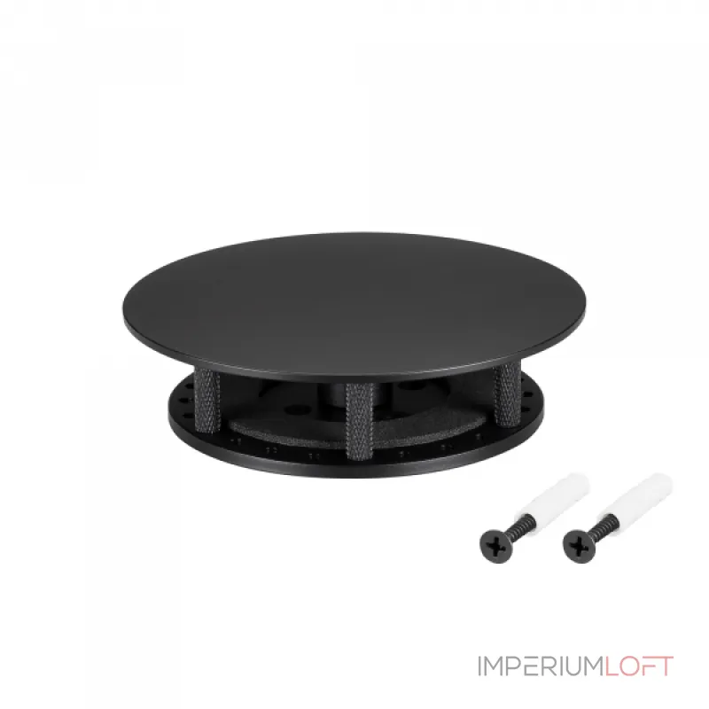 Крепление MOONLIGHT-BASE-ROUND-D25-S Black Arlight Металл 046066 Крепление MOONLIGHT-BASE-ROUND-D25-S Black Arlight Металл 046066