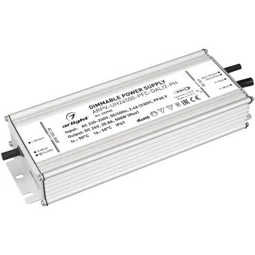 Arlight Блок питания ARPV-UH24500-PFC-DALI2-PH 24В 20.8A 500Вт IP67 039955