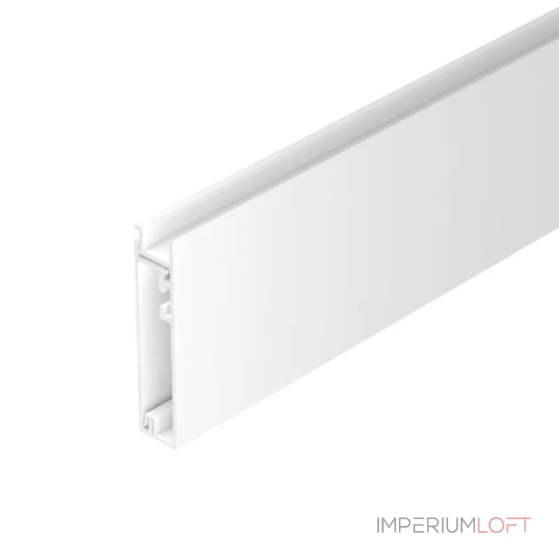 Профиль PLINTUS-H55-2000 WHITE Arlight Алюминий 045445