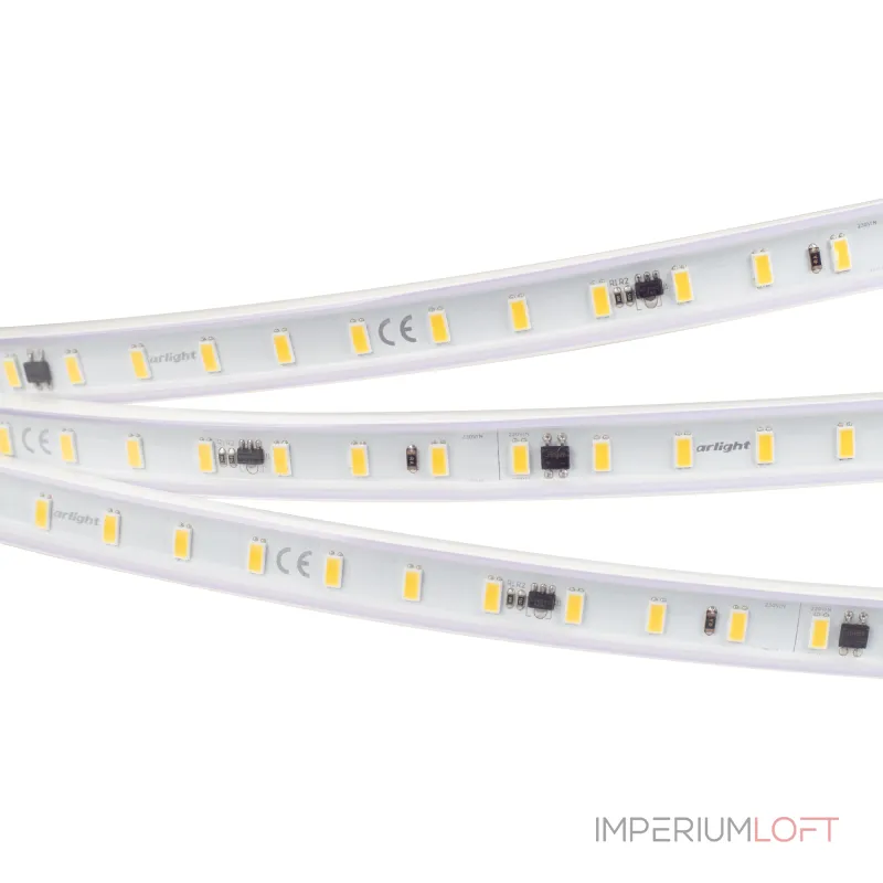 Arlight Лента герметичная ARL-PV-С72-15.5mm 230В White6000 14 В/м IP65 5630 50м 14.4 Вт/м IP65 027051(2)