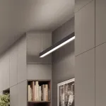 Профиль LINE-6070-2000 ANOD BLACK Arlight Алюминий 046402