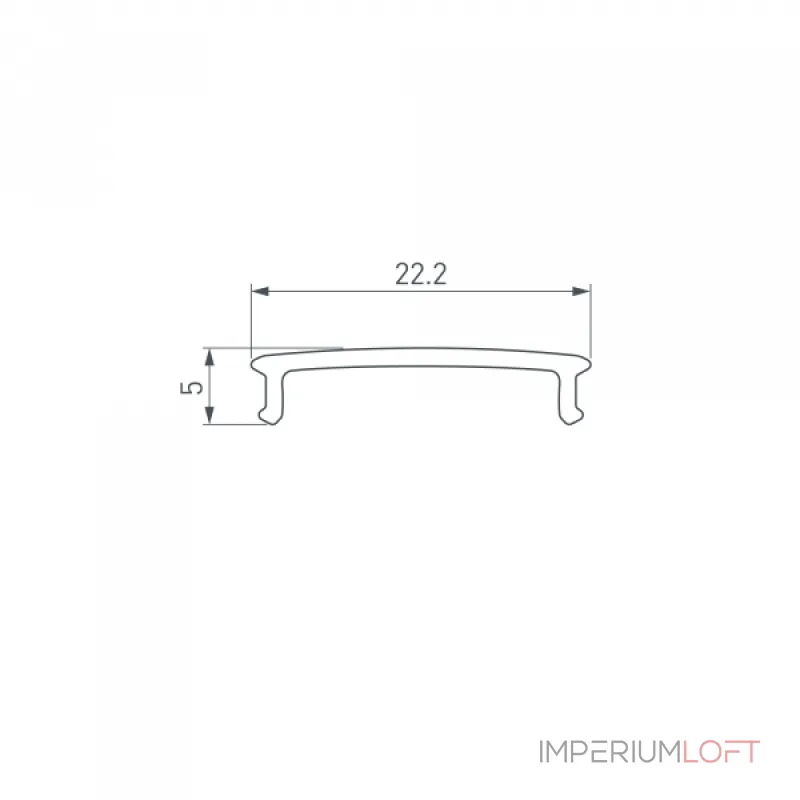 Экран FANTOM-W20-BEVEL-2000 OPAL Arlight 039950